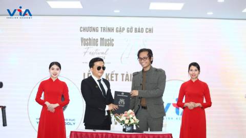 VIA ENGLISH ACADEMY HÂN HẠNH LÀ NHÀ TÀI TRỢ CHO CHƯƠNG TRÌNH YOSHINE MUSIC FESTIVAL 2024