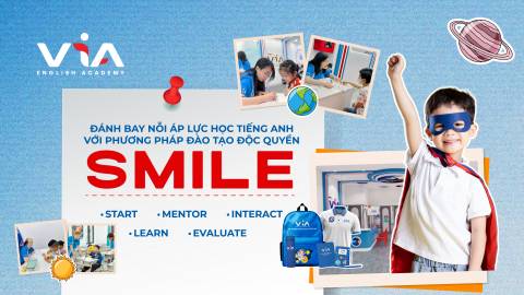 TƯƠNG TÁC TỐI ĐA, TIẾNG ANH ĐỘT PHÁ CÙNG PHƯƠNG PHÁP ĐÀO TẠO ĐỘC QUYỀN SMILE